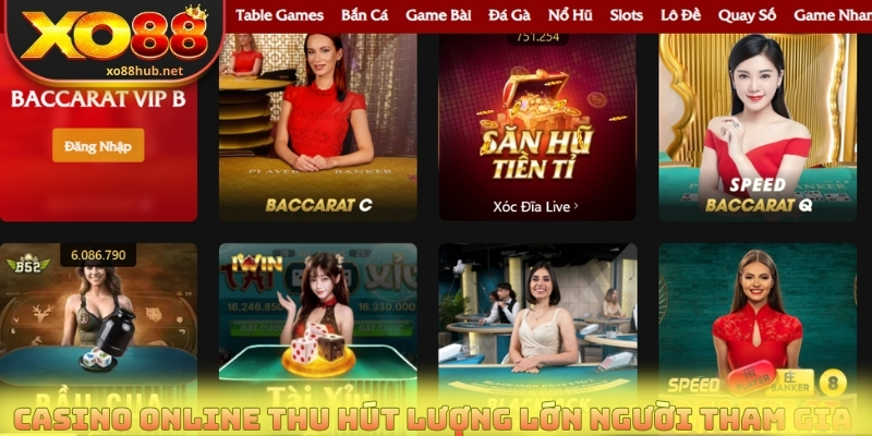 Casino Online - Điểm Đến Của Những Trò Chơi Hấp Dẫn 2026 2 Casino online thu hút lượng lớn người tham gia