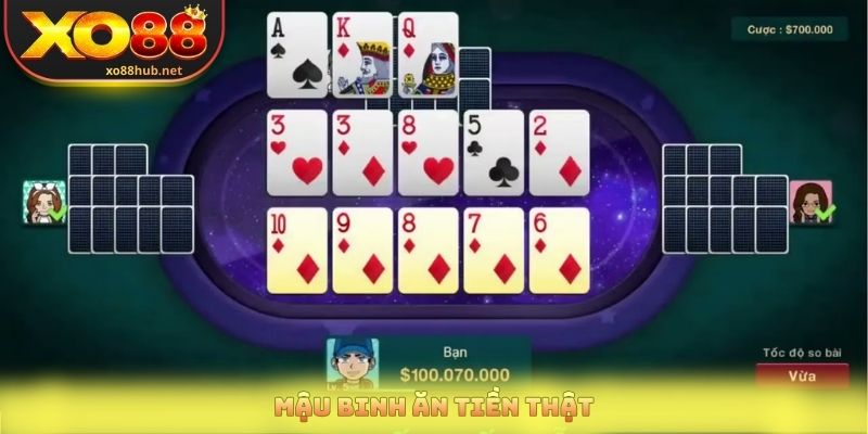 Mậu Binh Ăn Tiền Thật - Game Bài Chiến Thuật Hấp Dẫn 1 Mậu Binh Ăn Tiền Thật