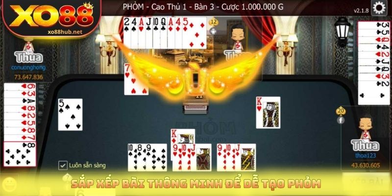 Game Bài Phỏm: Luật Chơi Chi Tiết Và Mẹo Ù Nhanh Cho Tân Thủ 3 Sắp xếp bài thông minh để dễ tạo phỏm
